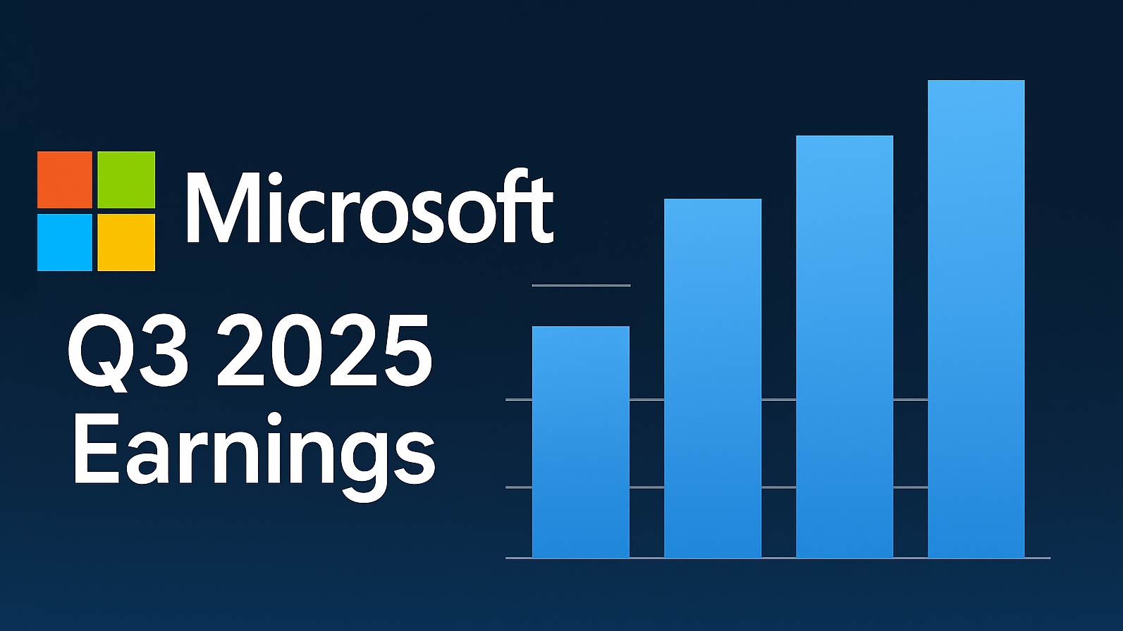 タイトル画像　Microsoft 2025 Q3 決算：クラウド＆AIが牽引し13％増収