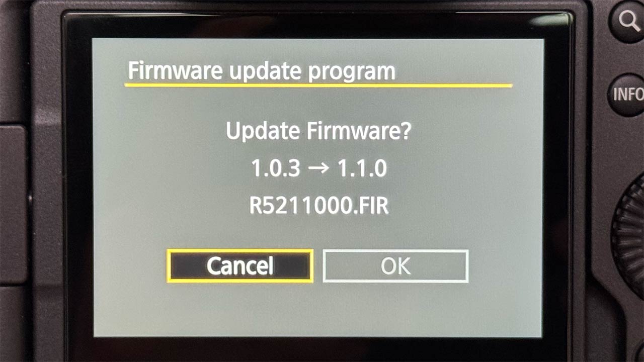 タイトル画像　予告通りキヤノンの新ファームが公開されるも、R1とR5 Mark II向けは公開停止